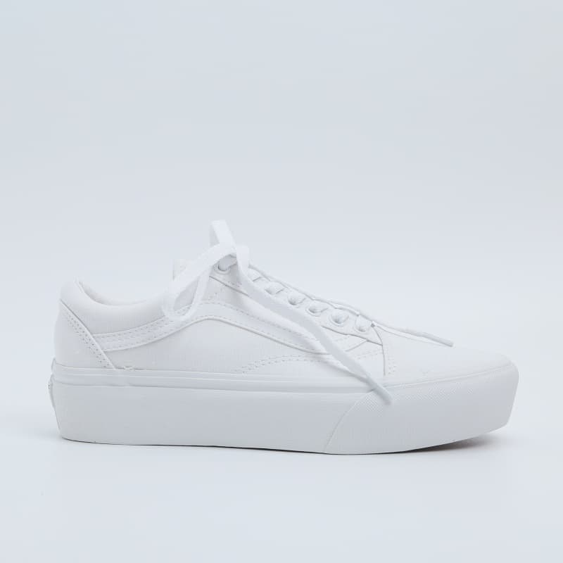 VANS VNB00 UA OLD SKOOL PLATFORM BRANCO