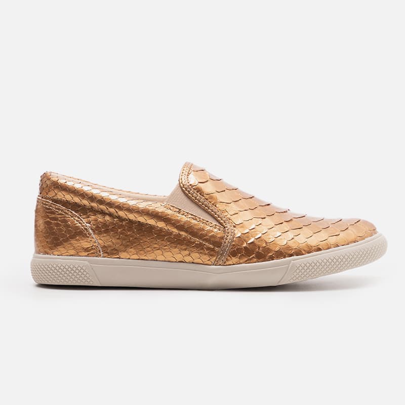 AGALI AC 05 TENIS VANS DOURADO