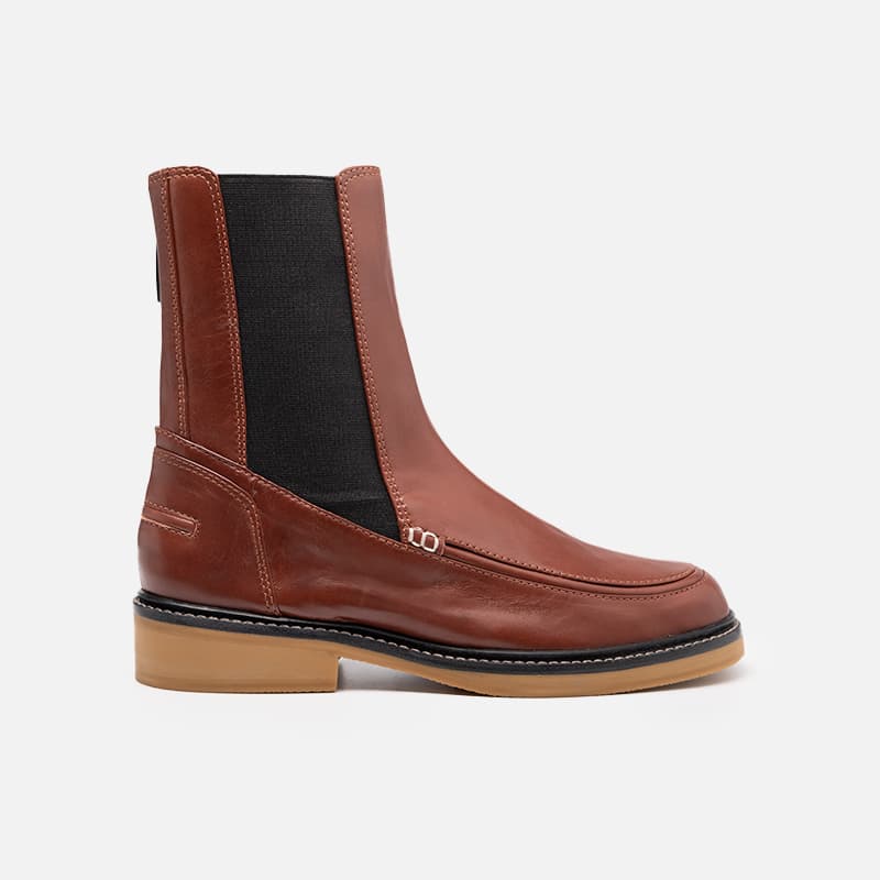 BOTA DELLELA RLF 3027 CONHAQUE