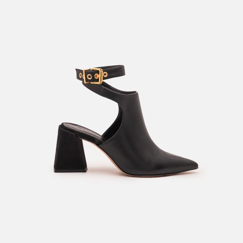 SCARPIN ABERTO SCHUTZ PRETO