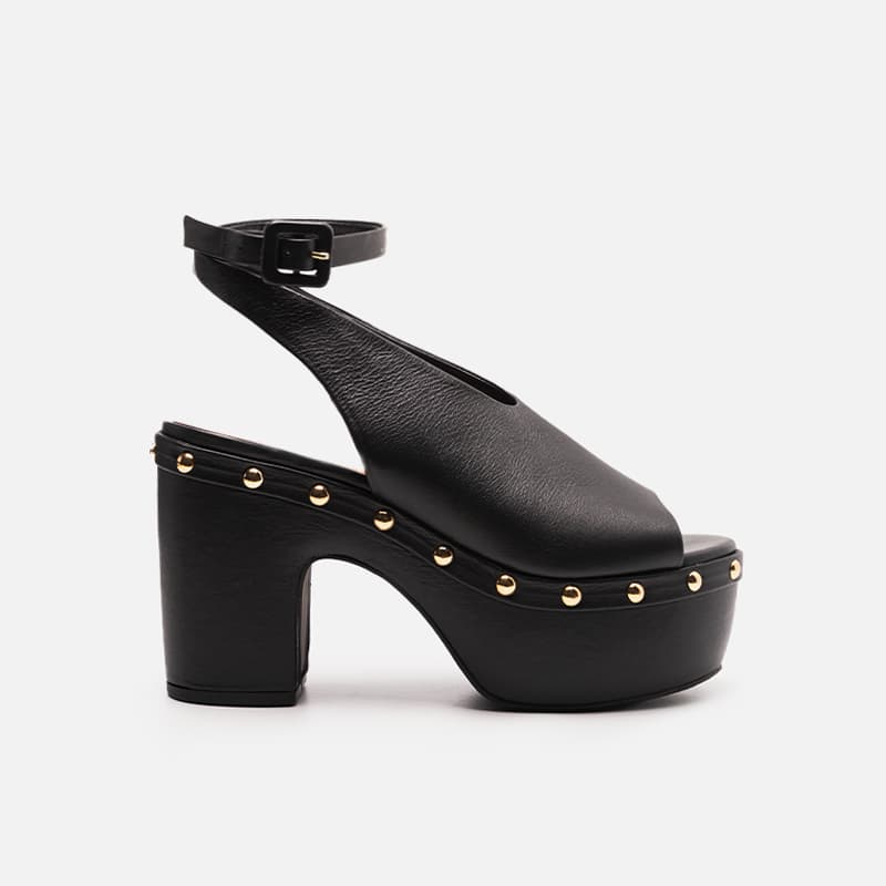 VICENZA SANDALIA CLOG PRETO
