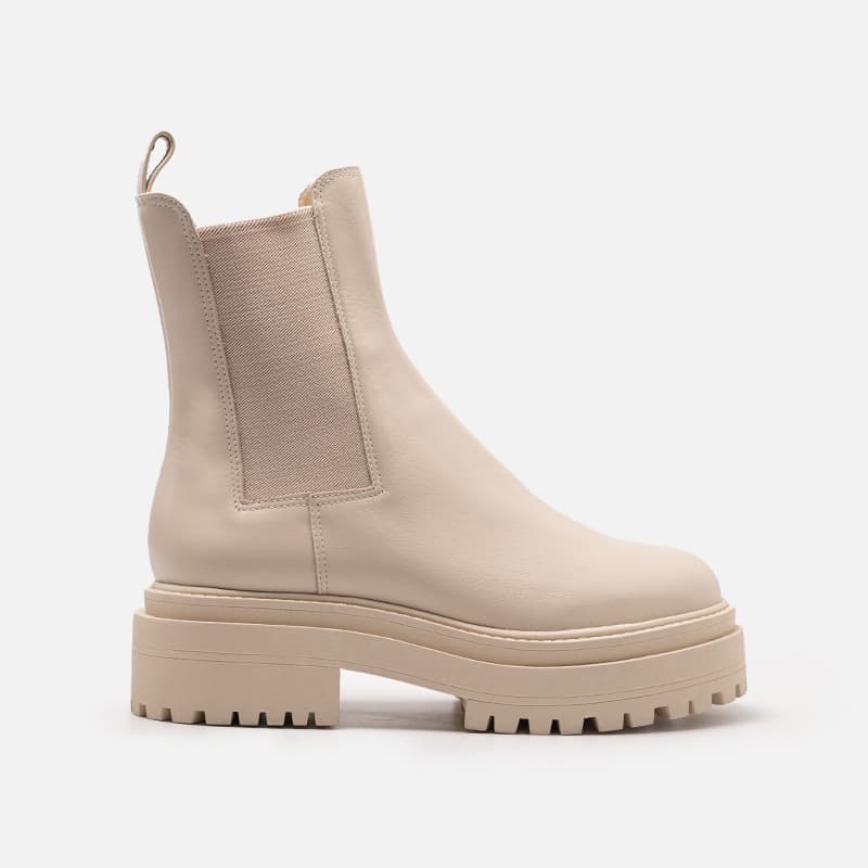 BOTA CARRANO CHELSEA TRATORADA OFF WHITE