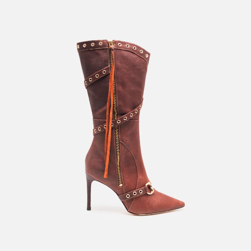 BOTA VICENZA LILLY 849022-1 MARROM