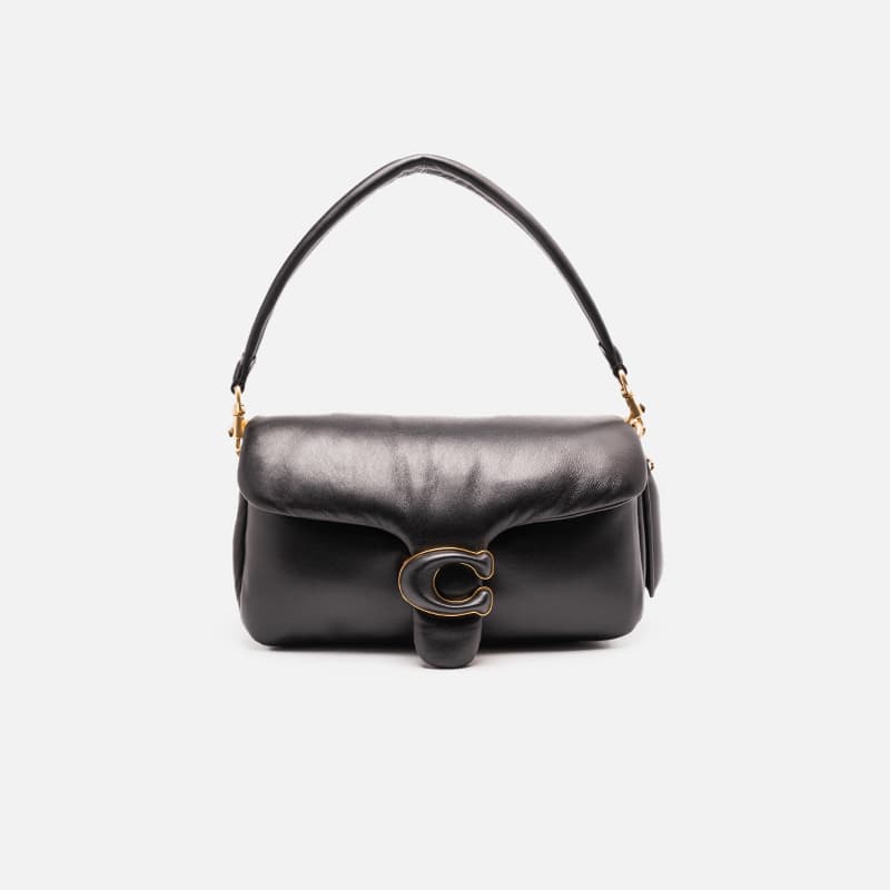 BOLSA COACH PILLOW TABBY SHOULDER PRETO