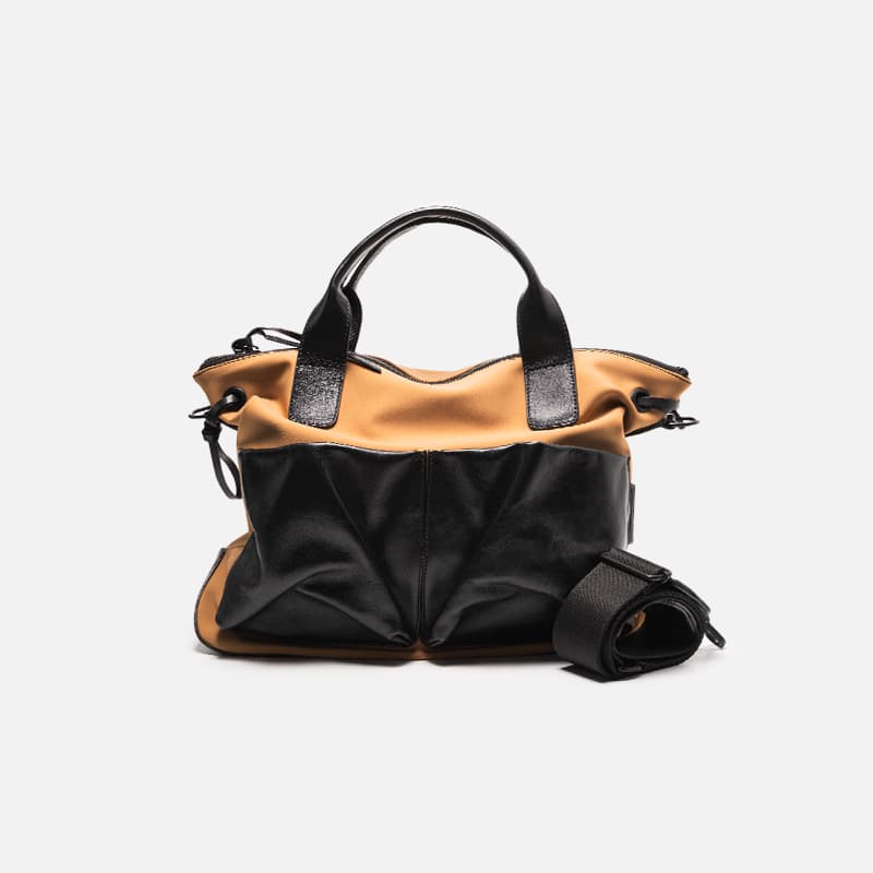 BOLSA ELISA ATHENIENSE NYLON CR2020-N OCRE