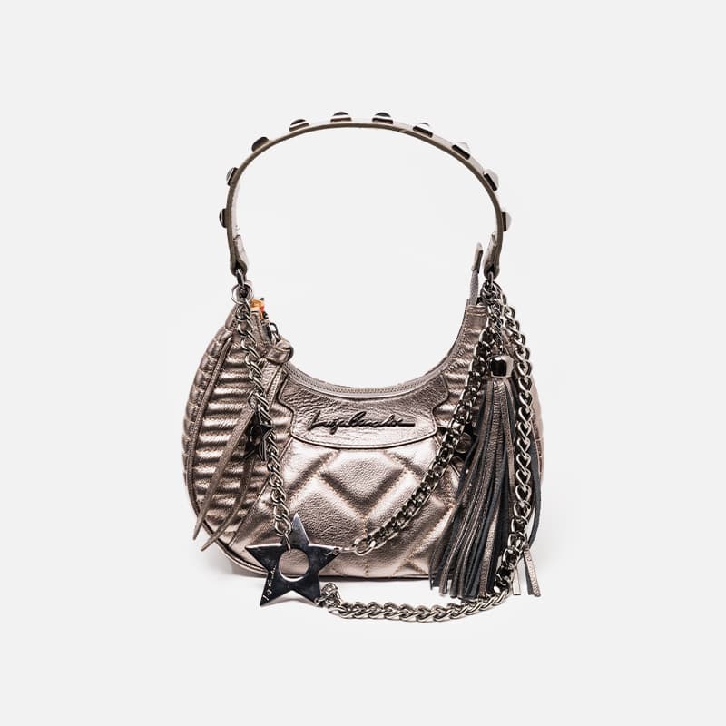 BOLSA LUIZA BARCELOS 77770849 PRATA VELHA