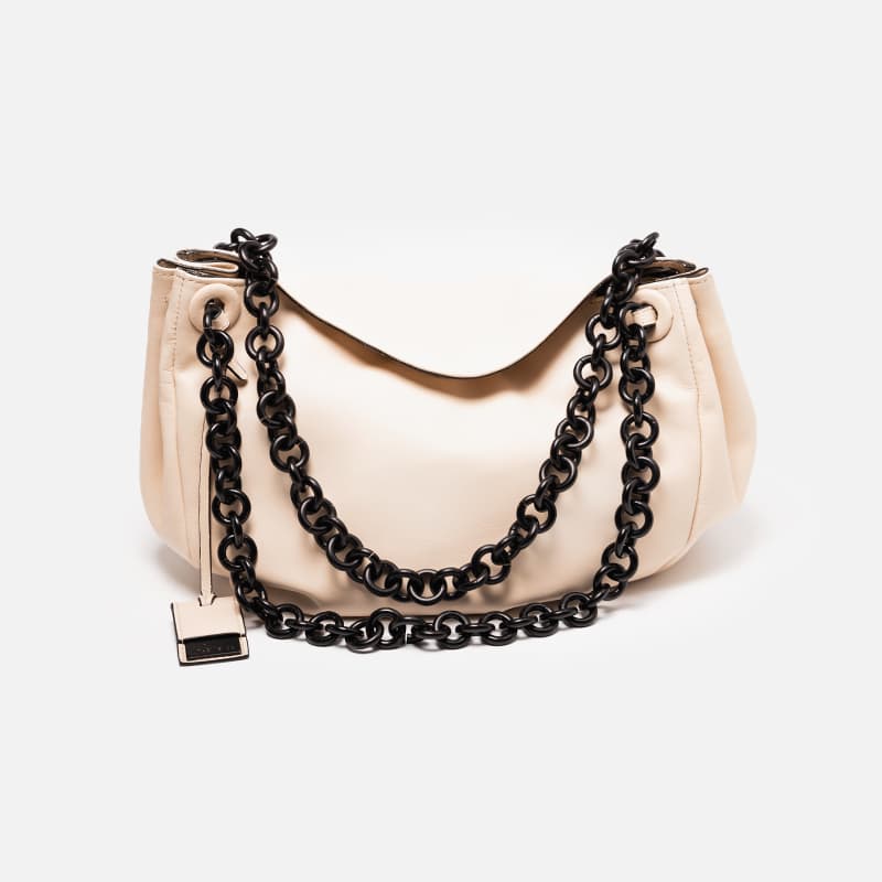 BOLSA ELISA ATHENIENSE VIRGINIA 2432-N-121 CREAM