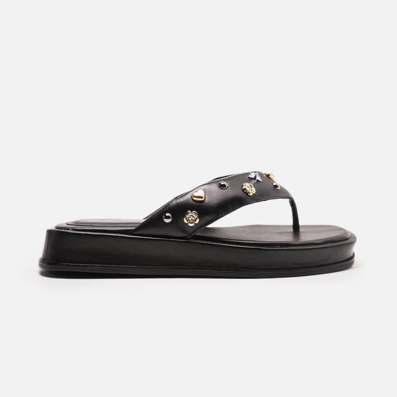 FLAT LUIZA BARCELOS 028222-149 PRETO