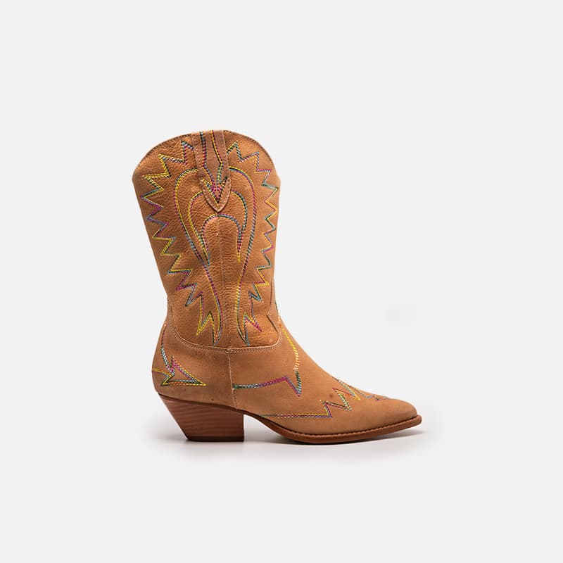 BOTA LUIZA BARCELOS 12680028-1 CAMEL