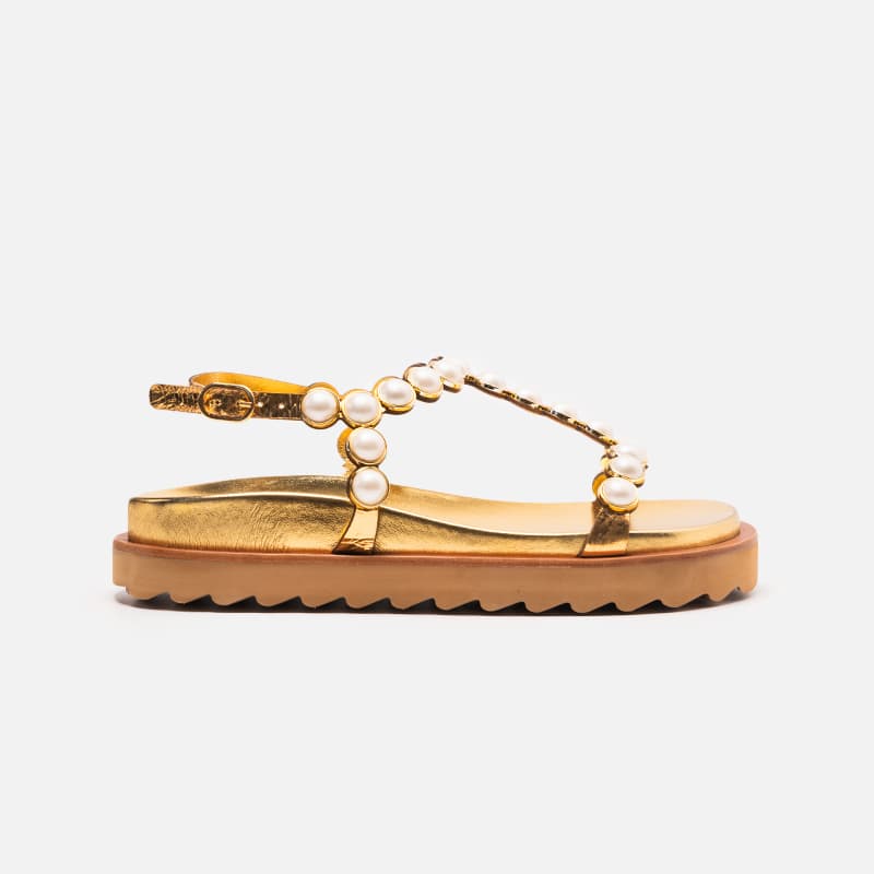 SANDALIA VICENZA 10493 0024 0002 DOURADO
