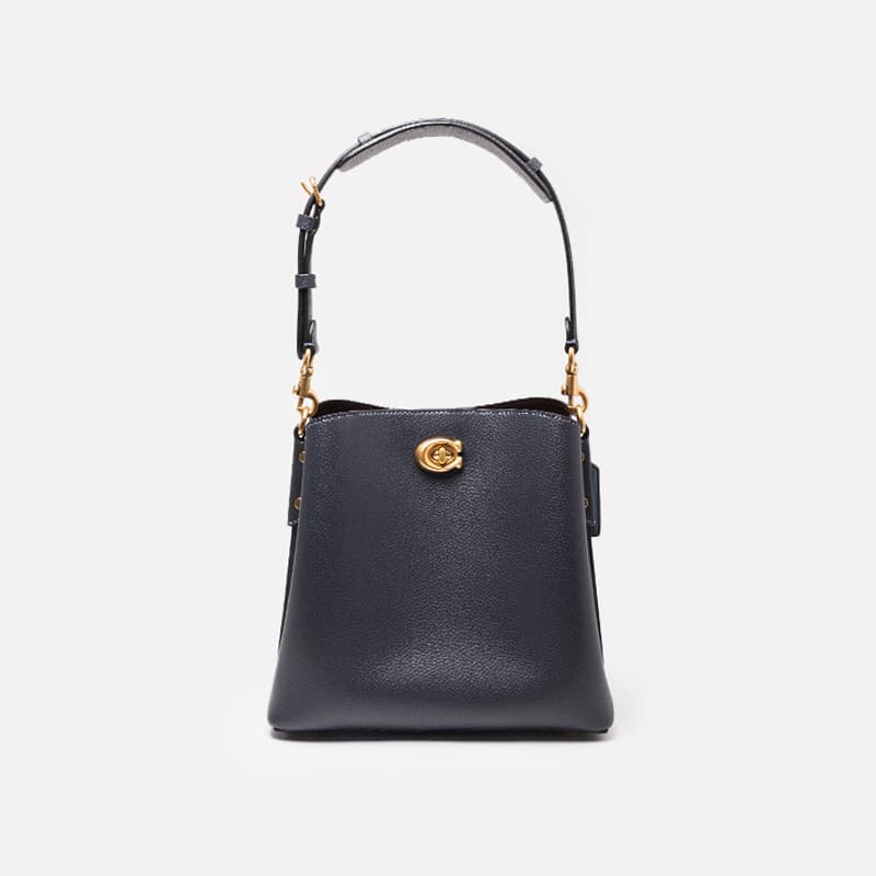 BOLSA COACH WILLOW BUCKET C3766B4EFH MARINHO