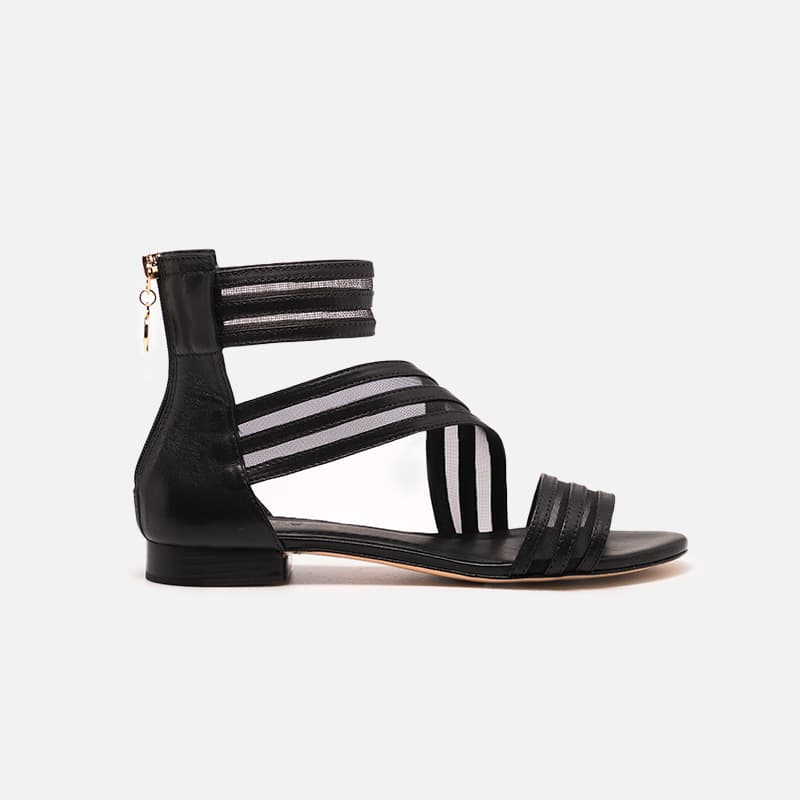 SANDALIA INVITTO 64301-149 PRETO