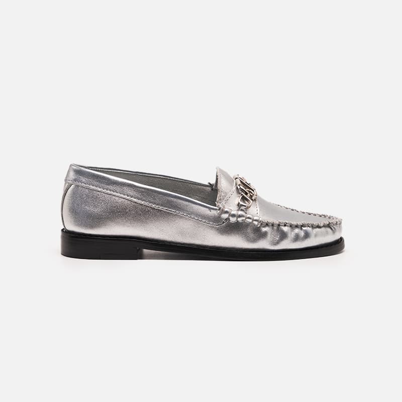 LOAFER SCHUTZ PRATA