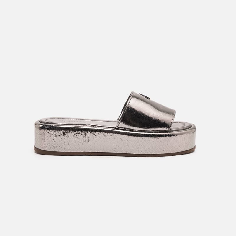 FLAT SCHUTZ PRATA VELHA