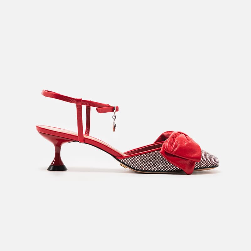 SCARPIN VICENZA VERMELHO