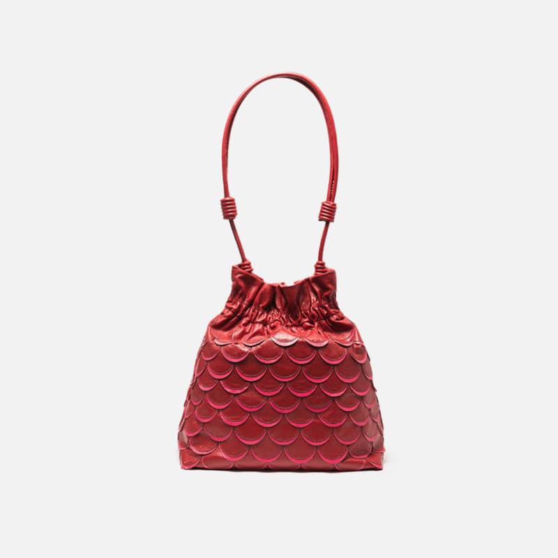 BOLSA SOLEAH BUCKET AMAZONIA VERMELHO