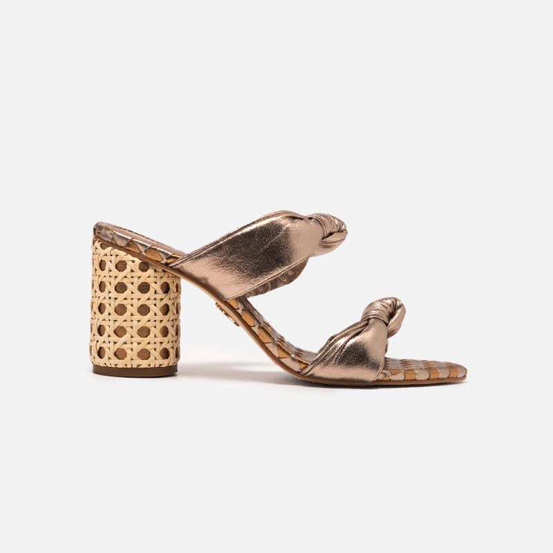 OPEN MULE LE BORO ROBERTA PRATA VELHA