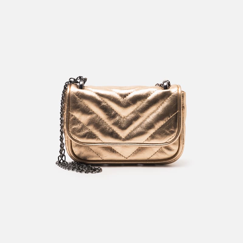 BOLSA MARREH MATELASSE P OURO LIGHT