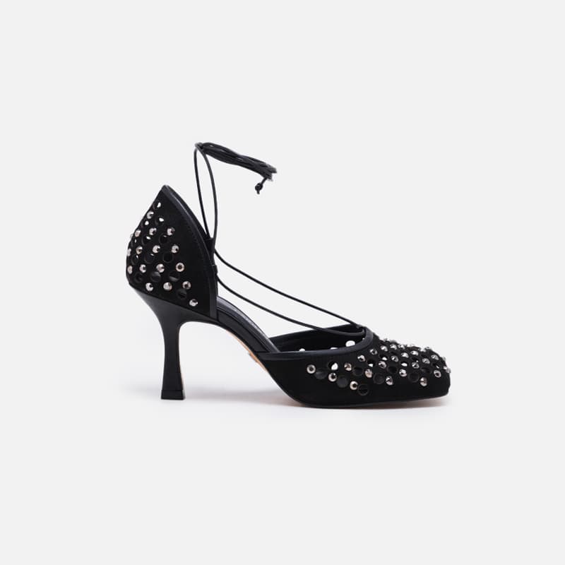 SCARPIN CARRANO CRISTAL PRETO