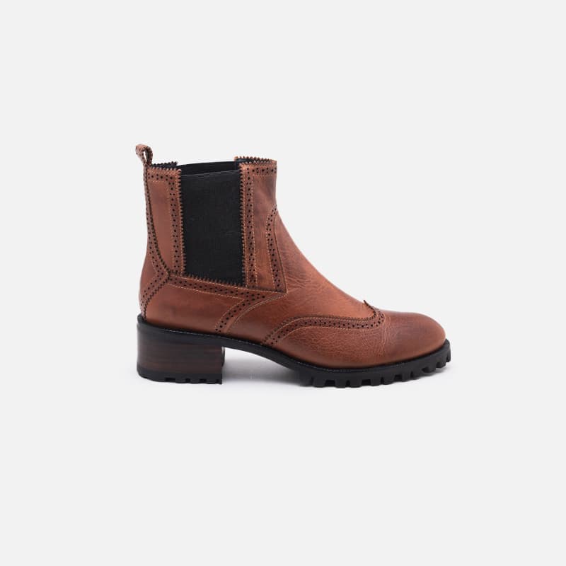 BOTA MESCLA MARROM