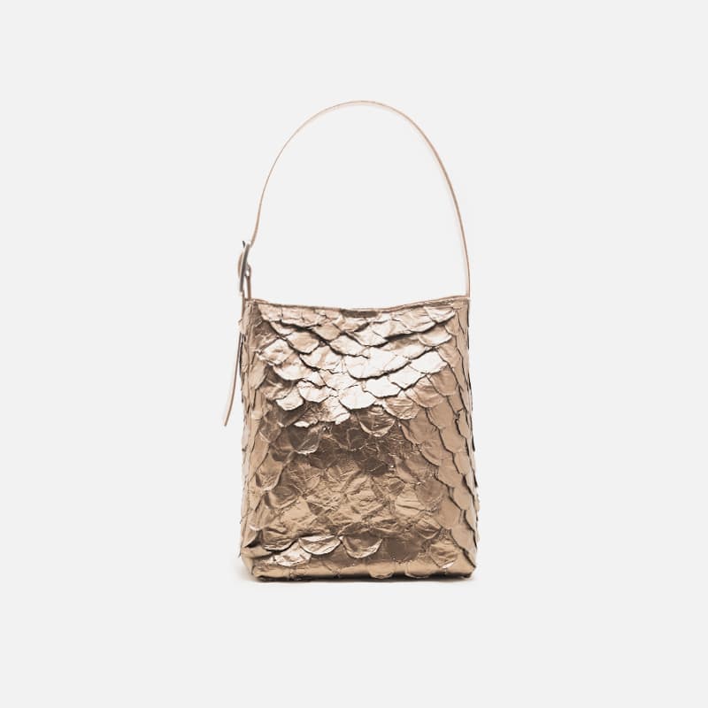 BOLSA AGALI CELI PRATA VELHA