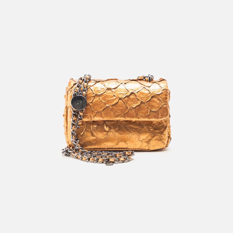 BOLSA AGALI BALI OURO