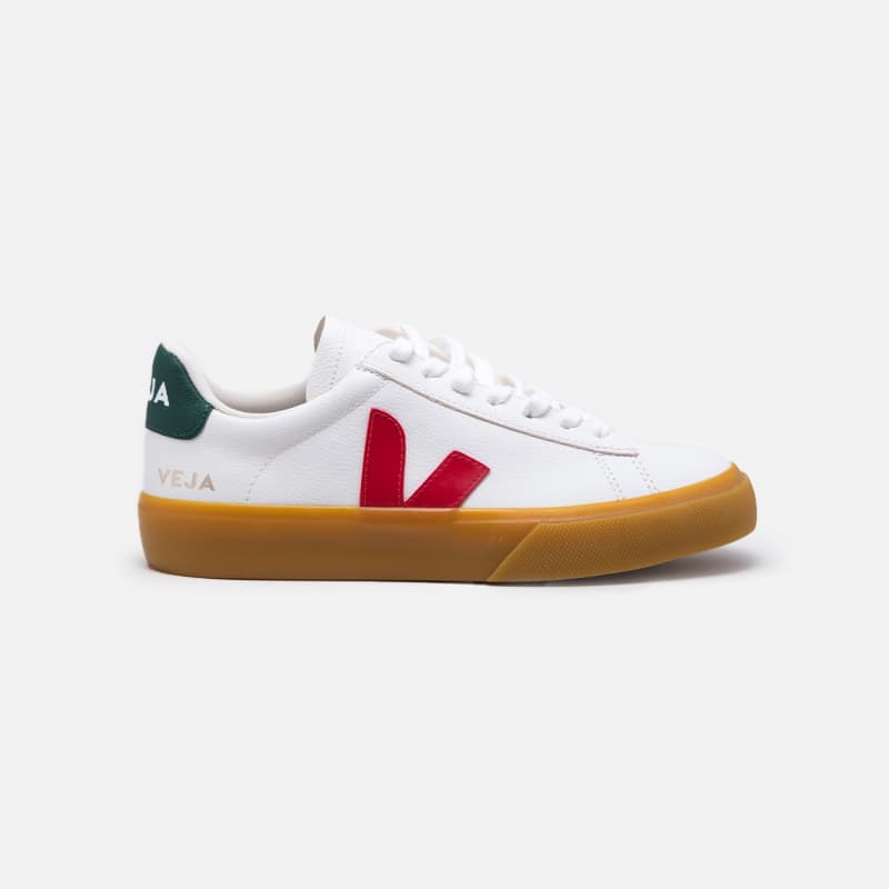 TENIS VEJA CAMPO CF LEATHER EXTRA WHITE PEKIN PO EXTRA WHITE PEKIN POKER