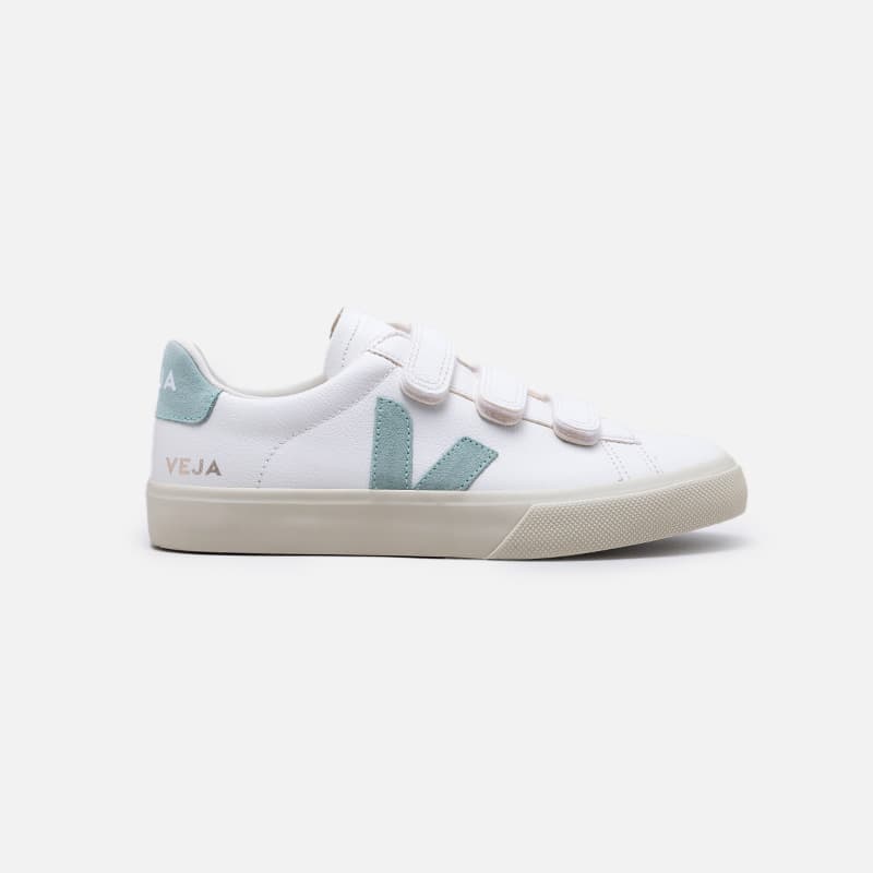 TENIS VEJA RECIFE LOGO CHROMEFREE EXTRA WHITE MA EXTRA WHITE MATCHA