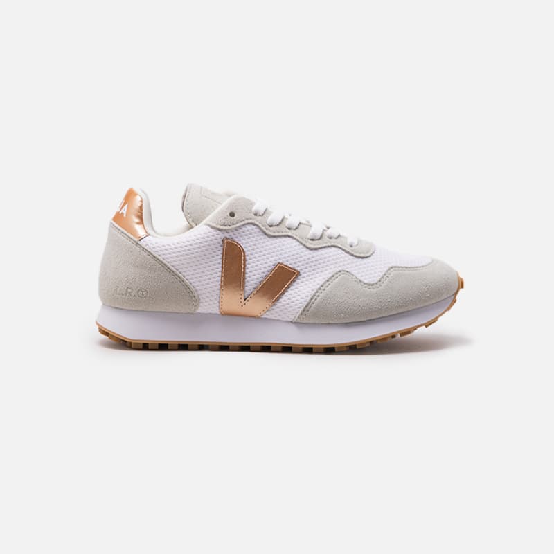 TENIS VEJA SDU ALVEOMESH WHITE PLATINE WHITE PLATINE