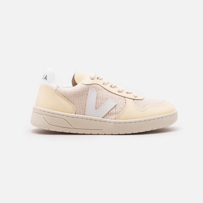 TENIS VEJA V-10 J-MESH JUTE WHITE MULTICO JUTE WHITE MULTICO