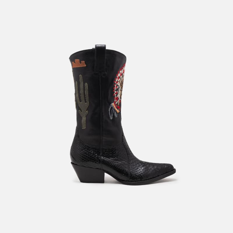 BOTA CAVAGE GUADALUPE-149 PRETO