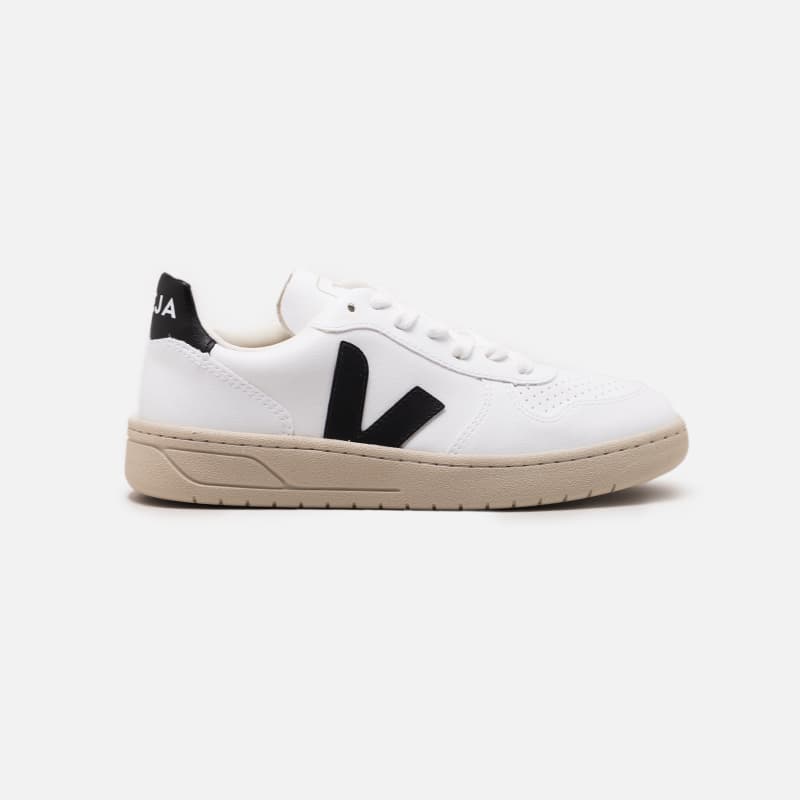 TENIS VEJA V-10 CWL WHITE BLACK WHITE BLACK