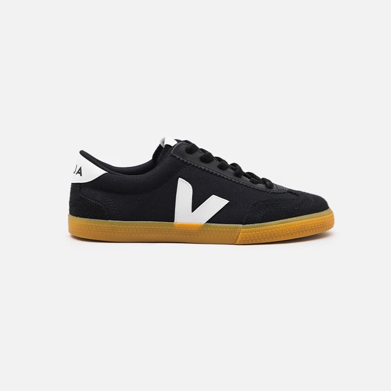 TENIS VEJA VOLLEY CANVAS BLACK WHITE NATURAL BLACK WHITE NATURAL