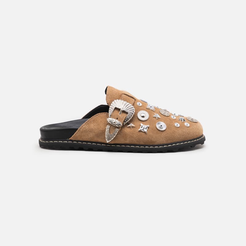 MULE CAMURÇA LUIZA BARCELOS 12730010-3 FENDI