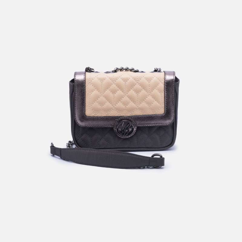 BOLSA LUIZA BARCELOS CINZA