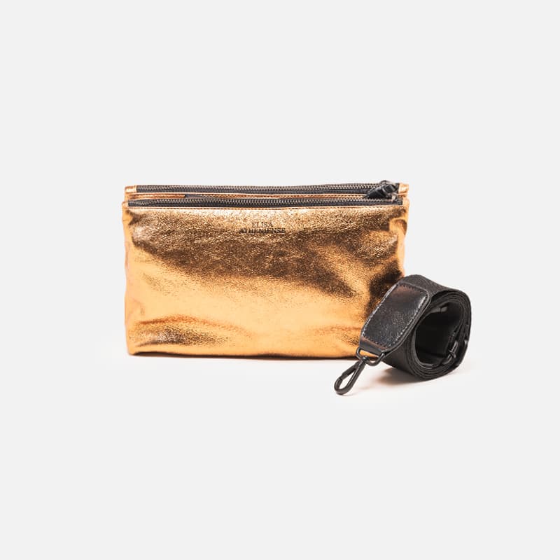 BOLSA ELISA ATHENIENSE OURO
