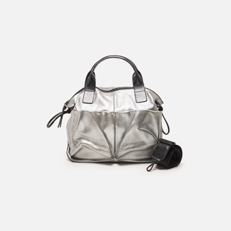 BOLSA ELISA ATHENIENSE PRATA