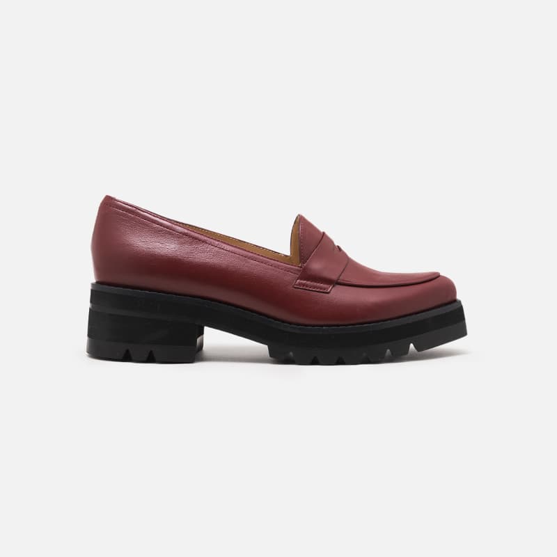 MOCASSIM CAVAGE VIOLET MARSALA
