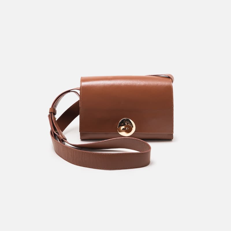 BOLSA LA SPEZIA FELIPA MARROM