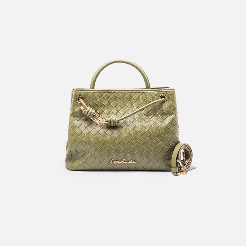 BOLSA TRESSE OLIVA