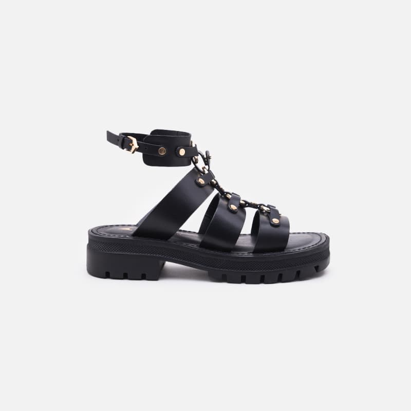 SANDALIA ATANADO PRETO