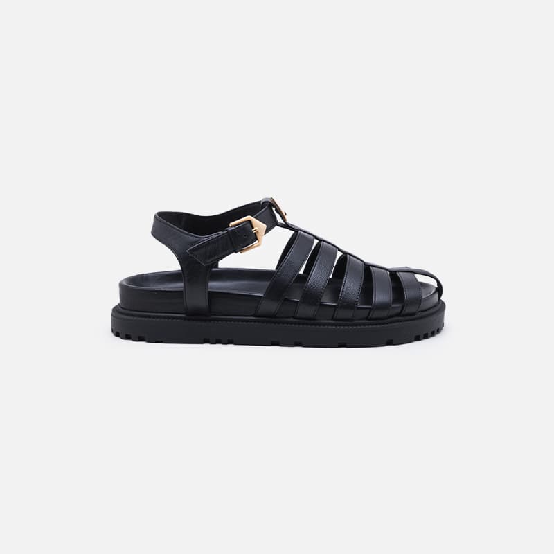 SANDALIA FISHERMAN PRETO