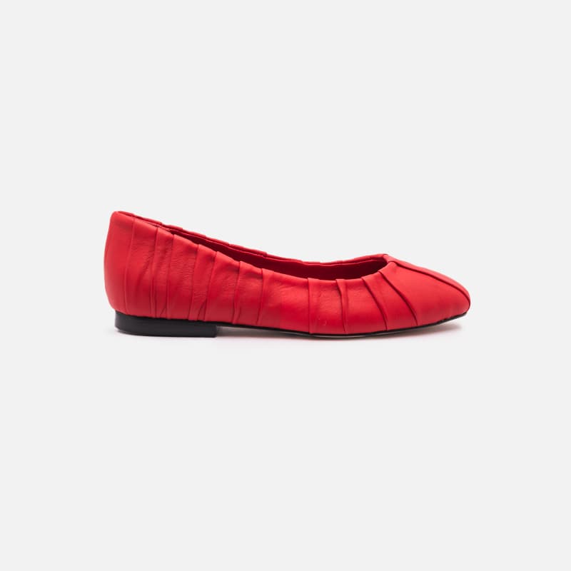 SAPATILHA PLISSE VERMELHO