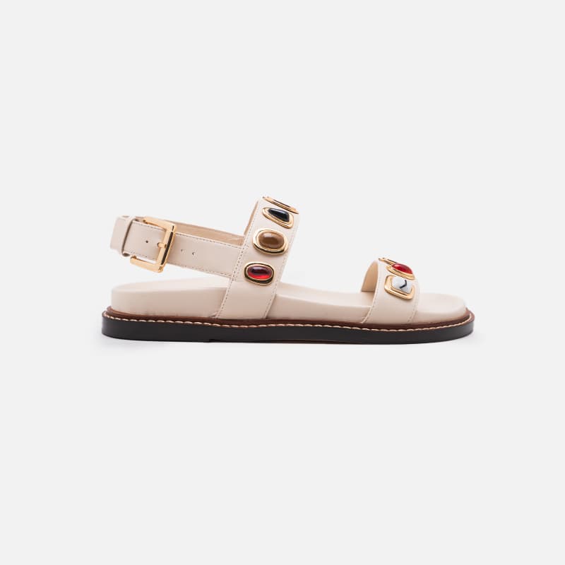 SANDALIA MILENA OFF WHITE