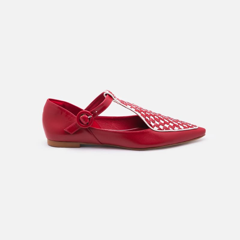 SAPATILHA BARDOT VERMELHO