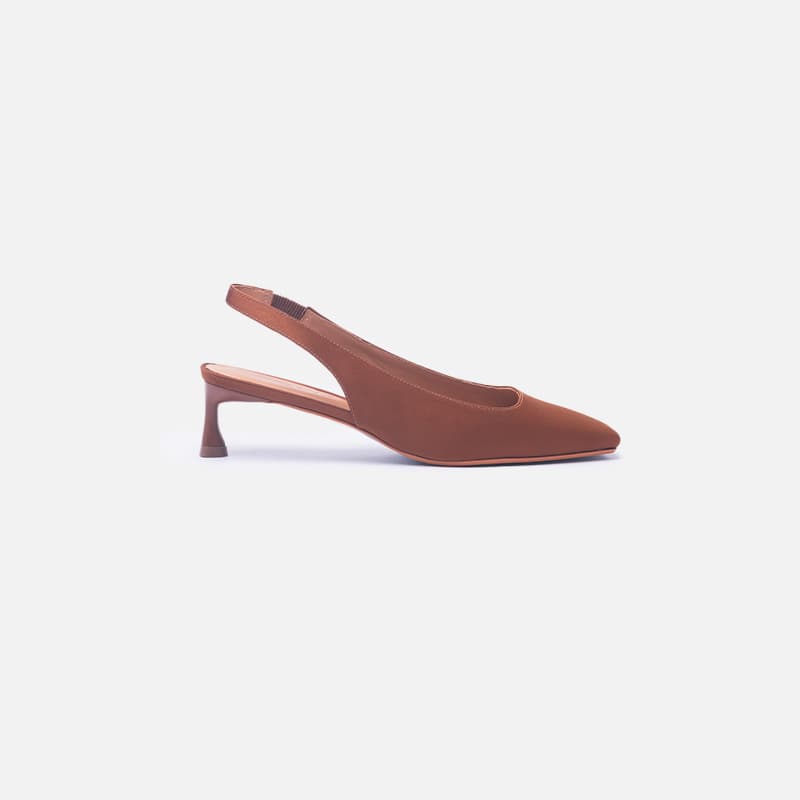 SLINGBACK GARELI MARROM
