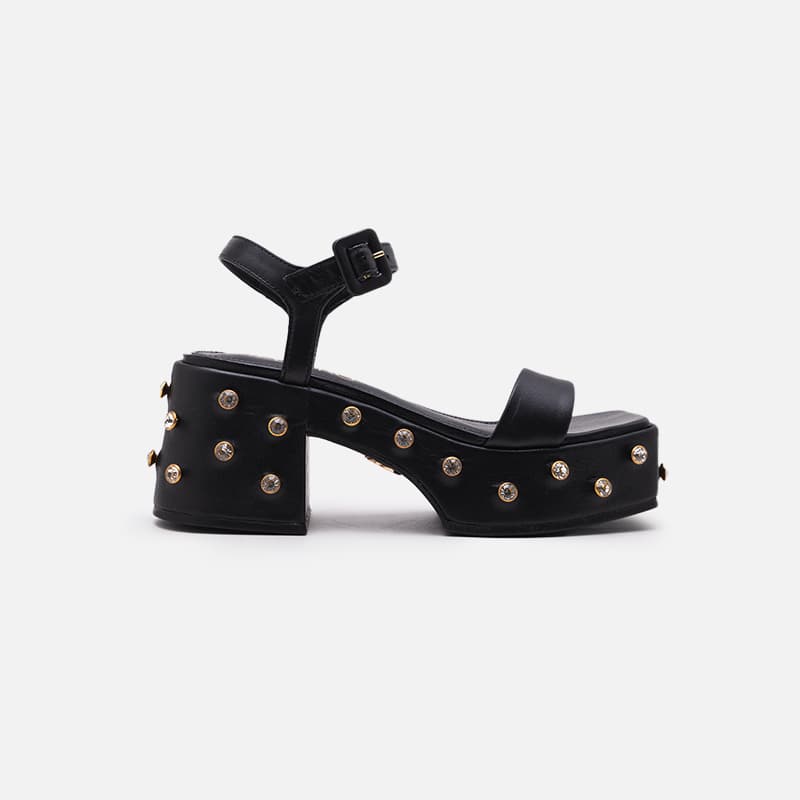 SANDALIA ANTIQUE PRETO