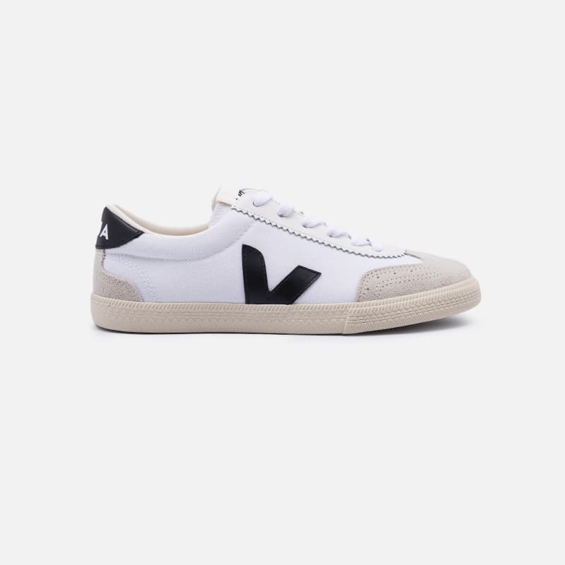 VOLLEY CANVAS WHITE BLACK