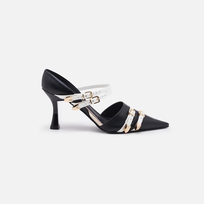 MULE GEO PRETO E BRANCO