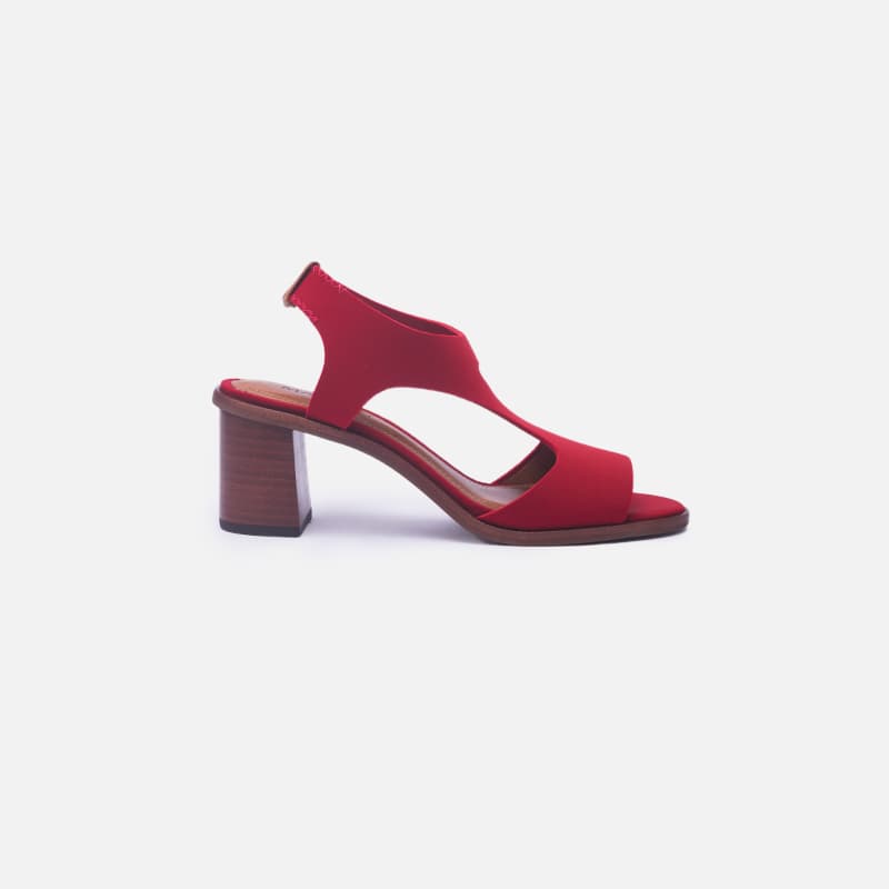 SANDALIA NEOPRENE VERMELHO